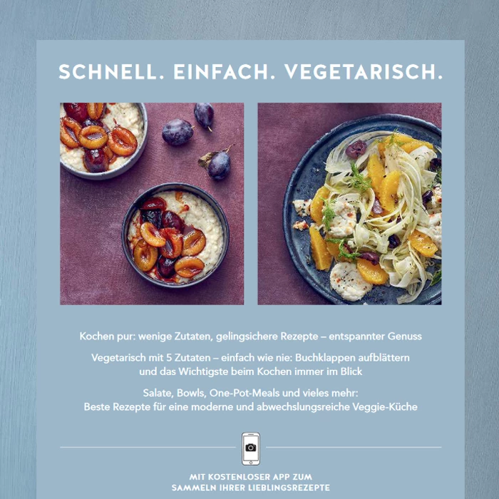 GU - Vegetarisch Kochen Mit 5 Zutaten 6 GU - Vegetarisch Kochen Mit 5 Zutaten – Bild 6