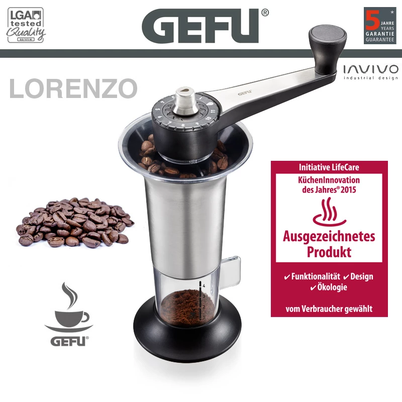 Gefu - Kaffeemühle LORENZO 1 Gefu - Kaffeemühle LORENZO