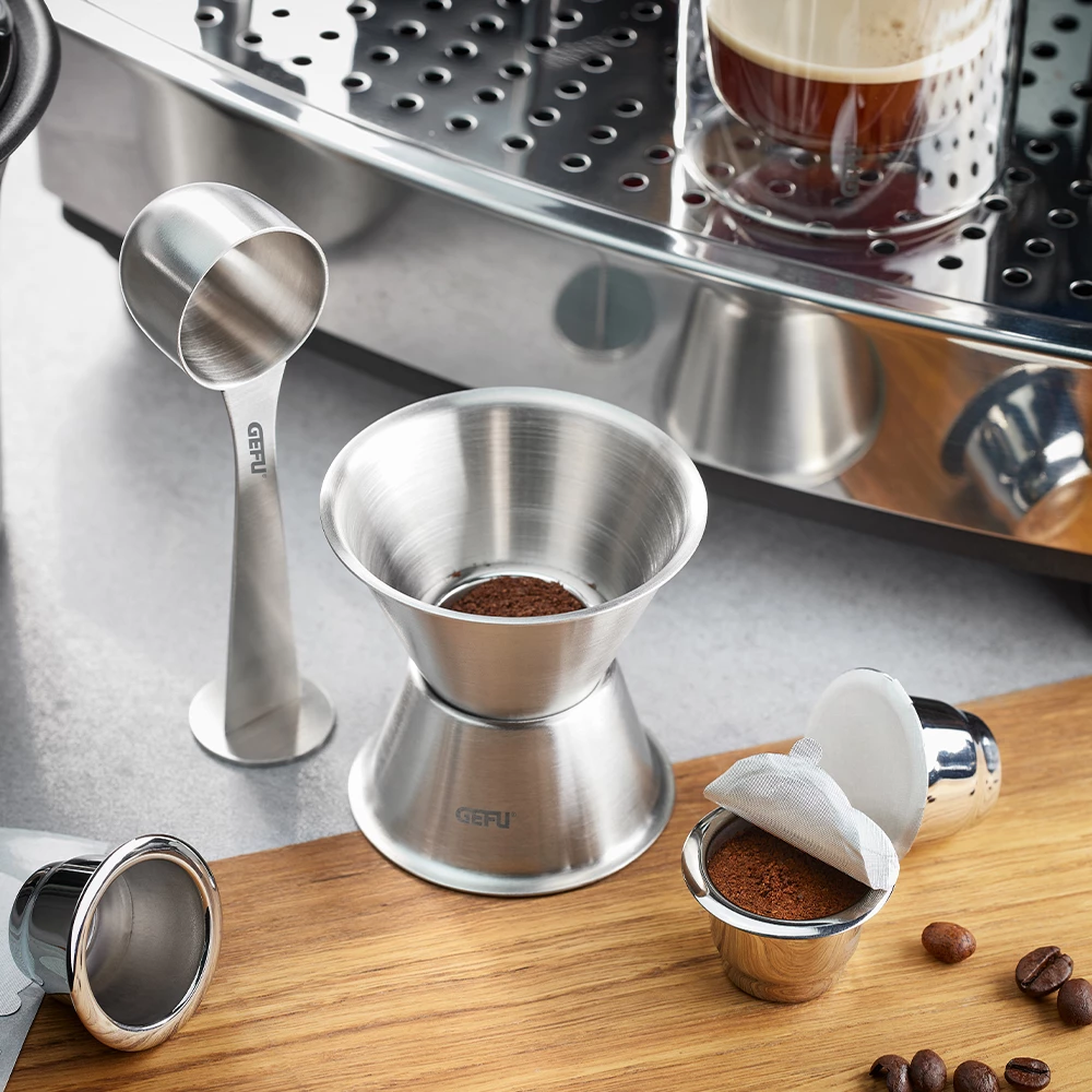 Gefu - Trichter Und Kaffeemaß-Set CONSCIO 2 Gefu - Trichter Und Kaffeemaß-Set CONSCIO – Bild 2