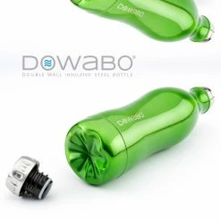Alternative view of Dowabo - Doppelwandige Isolierflasche - Grün 500 Ml
