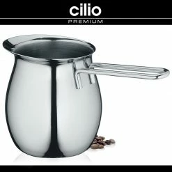 Cilio - Aufschäumbecher "Classic" - Edelstahl