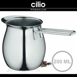 Cilio - Aufschäumbecher "Classic" - Edelstahl 5 Cilio - Aufschäumbecher "Classic" - Edelstahl -GU shop unnamed file 155