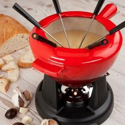 Le Creuset - Käsefondue-Set - Ofenrot 5 Le Creuset - Käsefondue-Set - Ofenrot -GU shop unnamed file 160