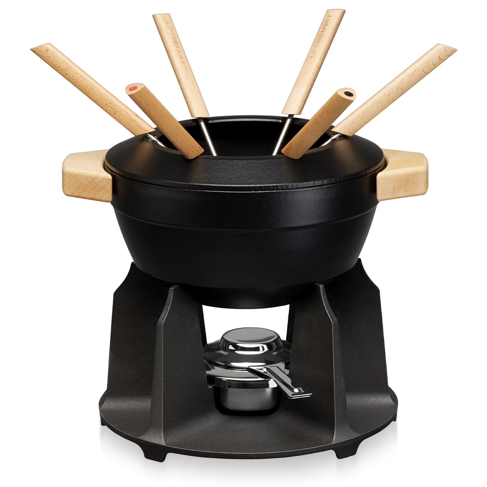 LeCreuset Le Creuset - Fondue-Set - Schwarz 1 LeCreuset Le Creuset - Fondue-Set - Schwarz