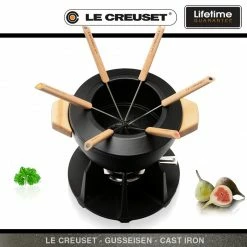 LeCreuset Le Creuset - Fondue-Set - Schwarz 5 LeCreuset Le Creuset - Fondue-Set - Schwarz -GU shop unnamed file 163