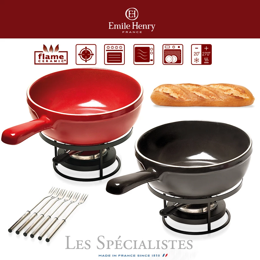 Emile Henry - Fondue-Set 1 Emile Henry - Fondue-Set