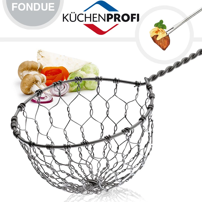 Küchenprofi - Siedelöffel / Fonduelöffel 2er Set 2 Küchenprofi - Siedelöffel / Fonduelöffel 2er Set – Bild 2