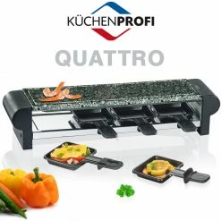 Küchenprofi - Raclette Quattro - Schwarz