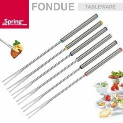 Spring - Basic - Fondue-Garnitur Schwarz 18 Cm 6 Spring - Basic - Fondue-Garnitur Schwarz 18 Cm -GU shop unnamed file 229