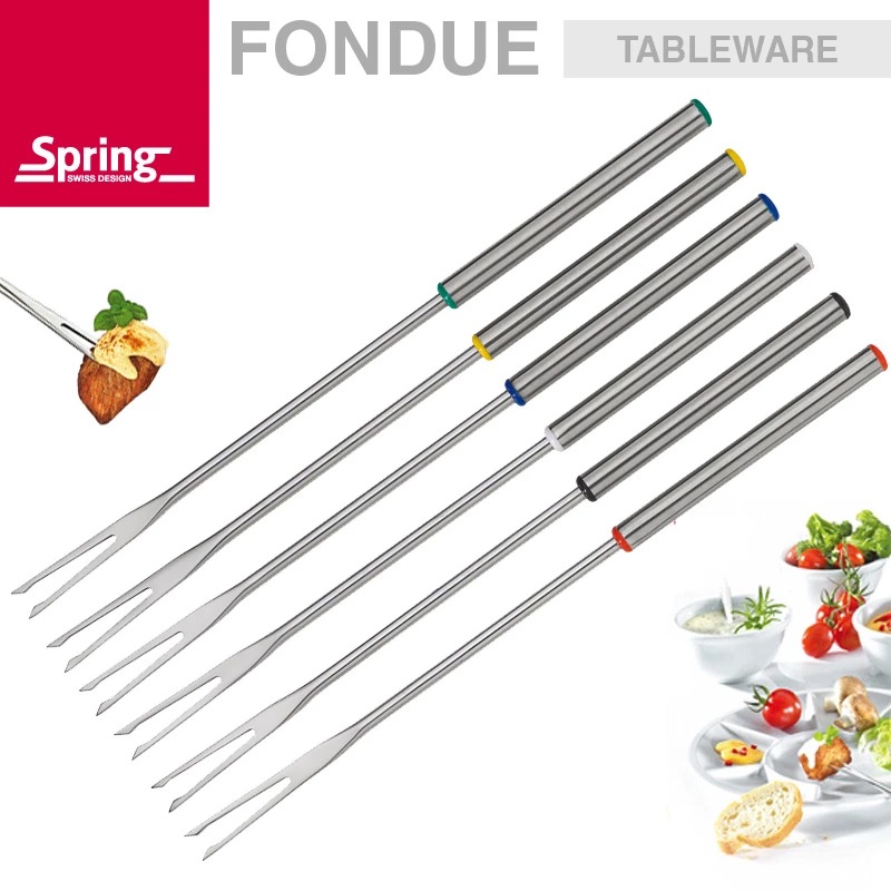 Spring - Basic - Fondue-Garnitur Schwarz 18 Cm 3 Spring - Basic - Fondue-Garnitur Schwarz 18 Cm – Bild 3