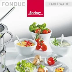 Spring - Carousel - Fondue-Garnitur Schwarz 22-teilig 5 Spring - Carousel - Fondue-Garnitur Schwarz 22-teilig -GU shop unnamed file 233