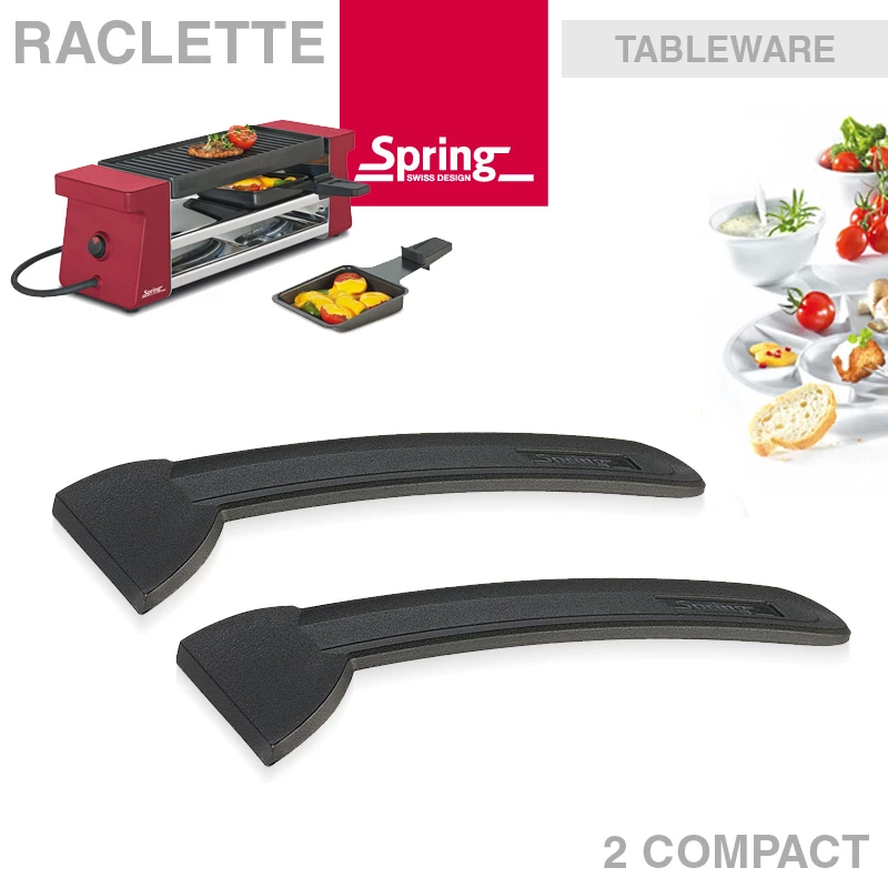 Spring - Raclett 2 Compact - Spachtel 2 Stk. 1 Spring - Raclett 2 Compact - Spachtel 2 Stk.