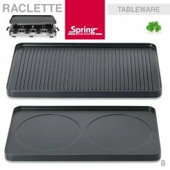 Spring - Raclette 8 - Alu-Grillplatte