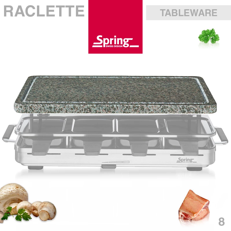Spring - Raclette 8 - Granitstein 1 Spring - Raclette 8 - Granitstein