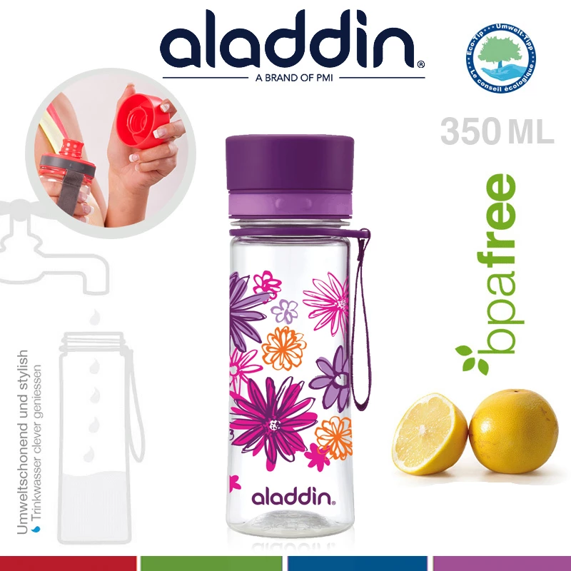 Aladdin - Aveo Trinkflasche - Purple Graphics 350 Ml 1 Aladdin - Aveo Trinkflasche - Purple Graphics 350 Ml