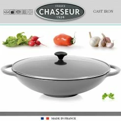 Chasseur - Wok Mit Glasdeckel - 37 Cm 8 Chasseur - Wok Mit Glasdeckel - 37 Cm -GU shop unnamed file 397