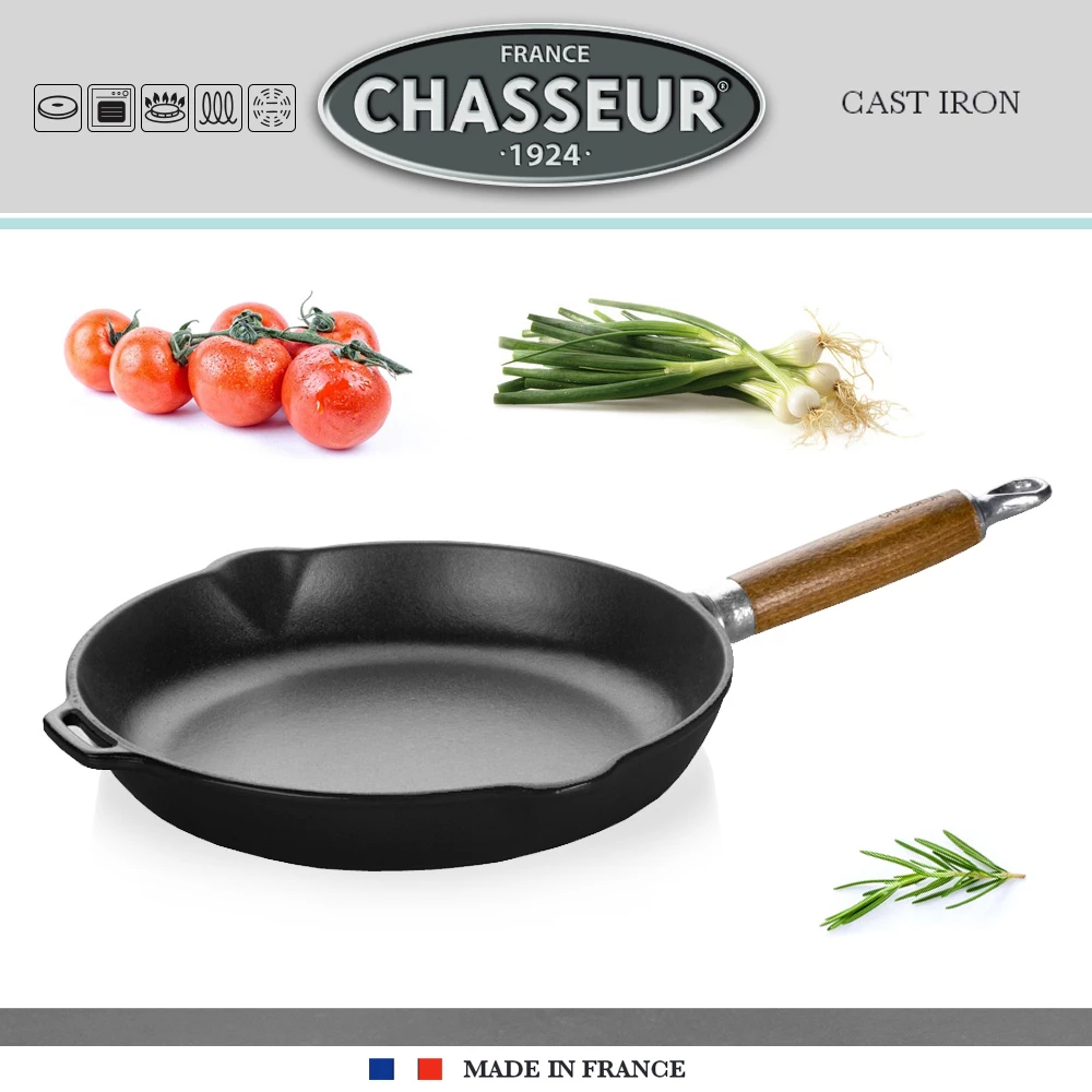 Chasseur - Bratpfanne Mit Holzgriff 3 Chasseur - Bratpfanne Mit Holzgriff – Bild 3
