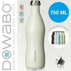 Dowabo - Doppelwandige Isolierflasche - Pina Colada 750 Ml