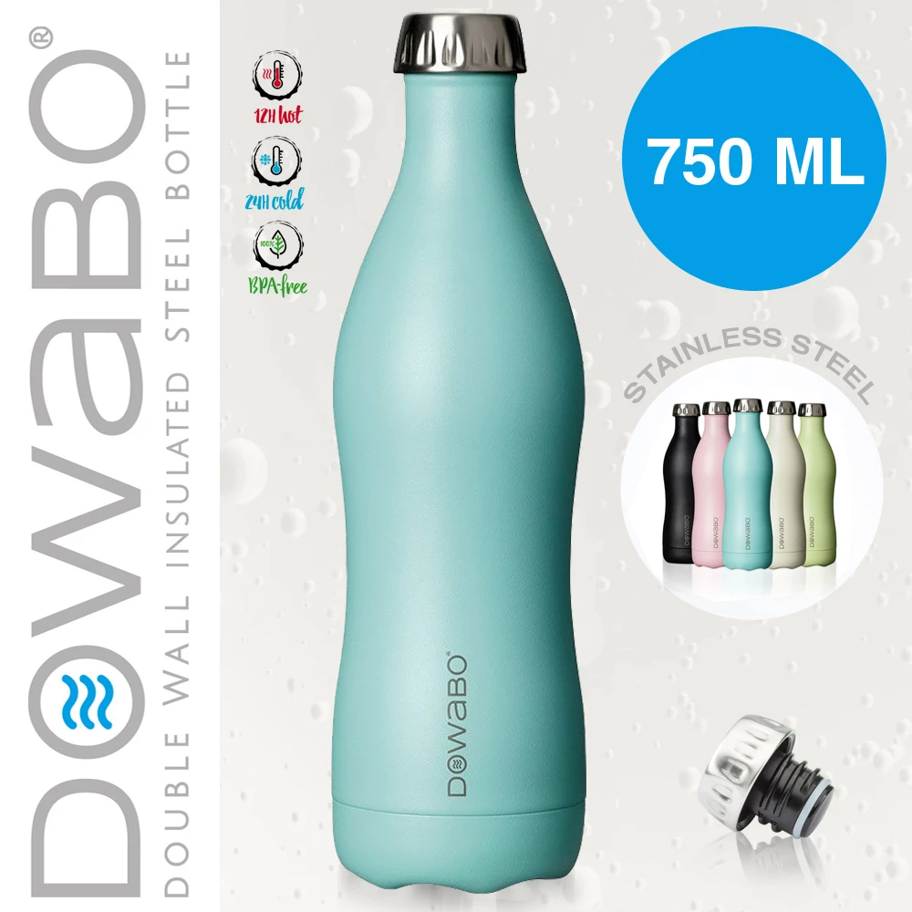 Dowabo - Doppelwandige Isolierflasche - Swimming Pool 750 Ml 1 Dowabo - Doppelwandige Isolierflasche - Swimming Pool 750 Ml