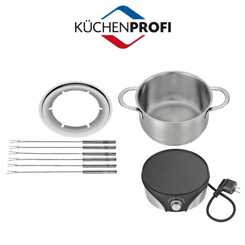 Küchenprofi - Fondue Set "Genf", Elektrisch 2 Küchenprofi - Fondue Set "Genf", Elektrisch – Bild 2