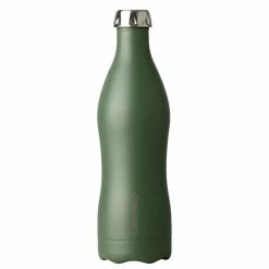 Alternative view of Dowabo - Doppelwandige Isolierflasche - Earth Collection Olive