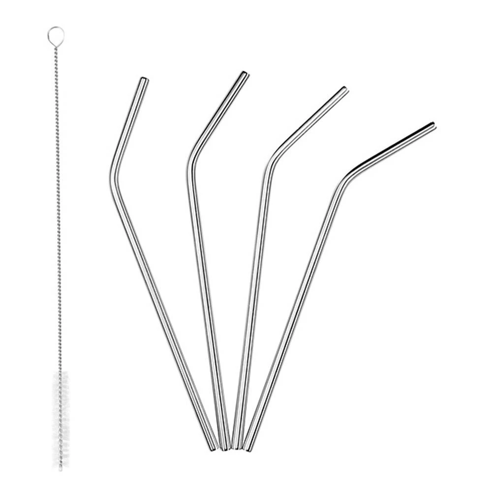 Lurch - Trinkhalme EDS 4er Set Mit Reinigungsbürste 1 Lurch - Trinkhalme EDS 4er Set Mit Reinigungsbürste