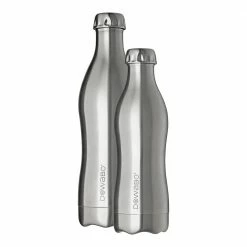 Dowabo - Doppelwandige Isolierflasche - Pure Steel Collection