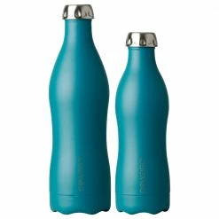 Dowabo - Doppelwandige Isolierflasche - Earth Collection Petrol