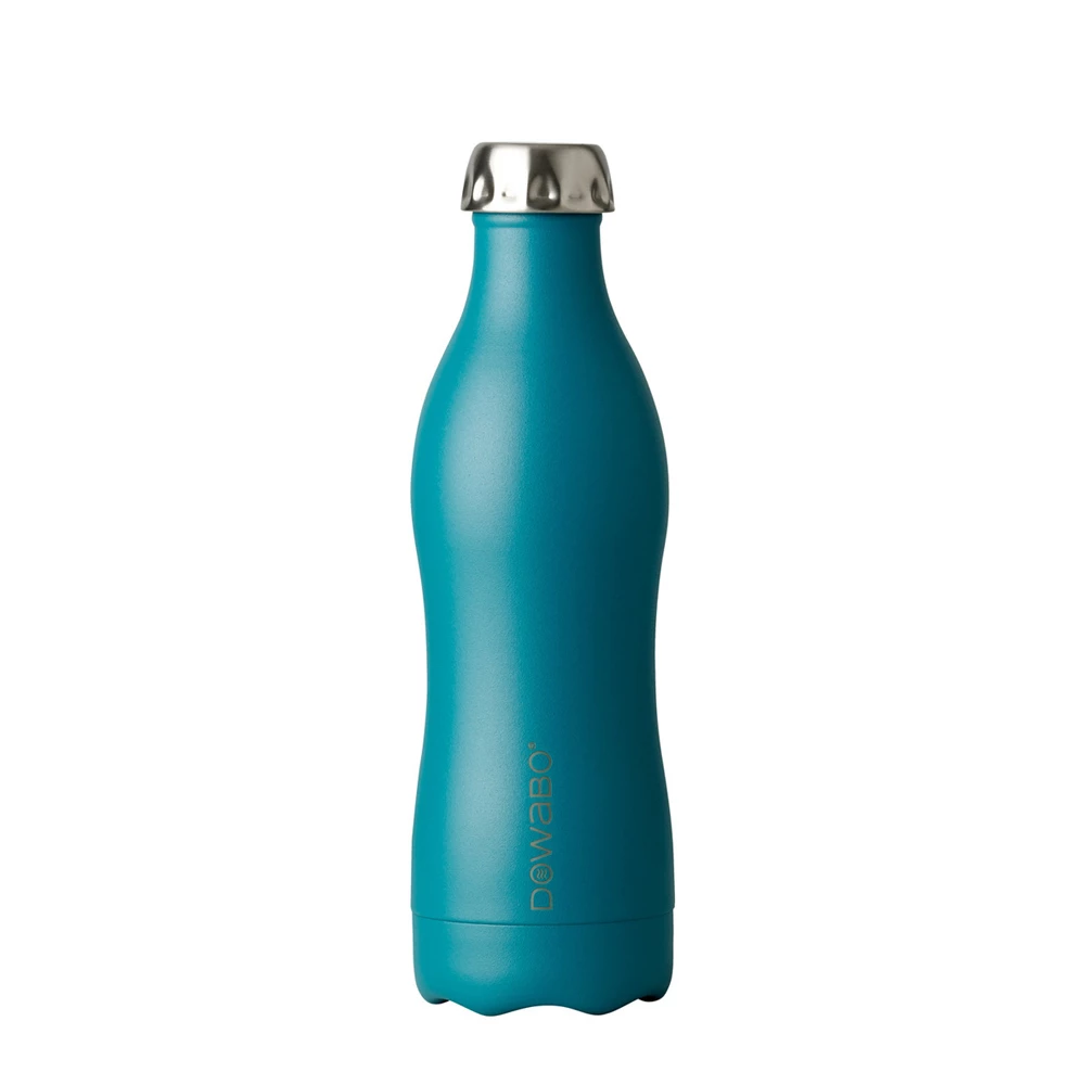Dowabo - Doppelwandige Isolierflasche - Earth Collection Petrol 5 Dowabo - Doppelwandige Isolierflasche - Earth Collection Petrol – Bild 5