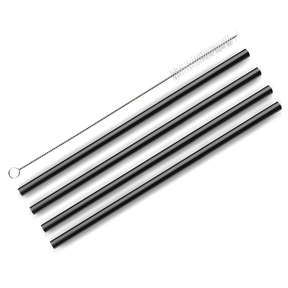 Cilio - Trinkhalme VETRO NERO 4 Stück 3 Cilio - Trinkhalme VETRO NERO 4 Stück – Bild 3