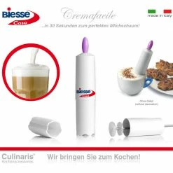 Biesse Casa - Cremafacile - Milchaufschäumer Lila