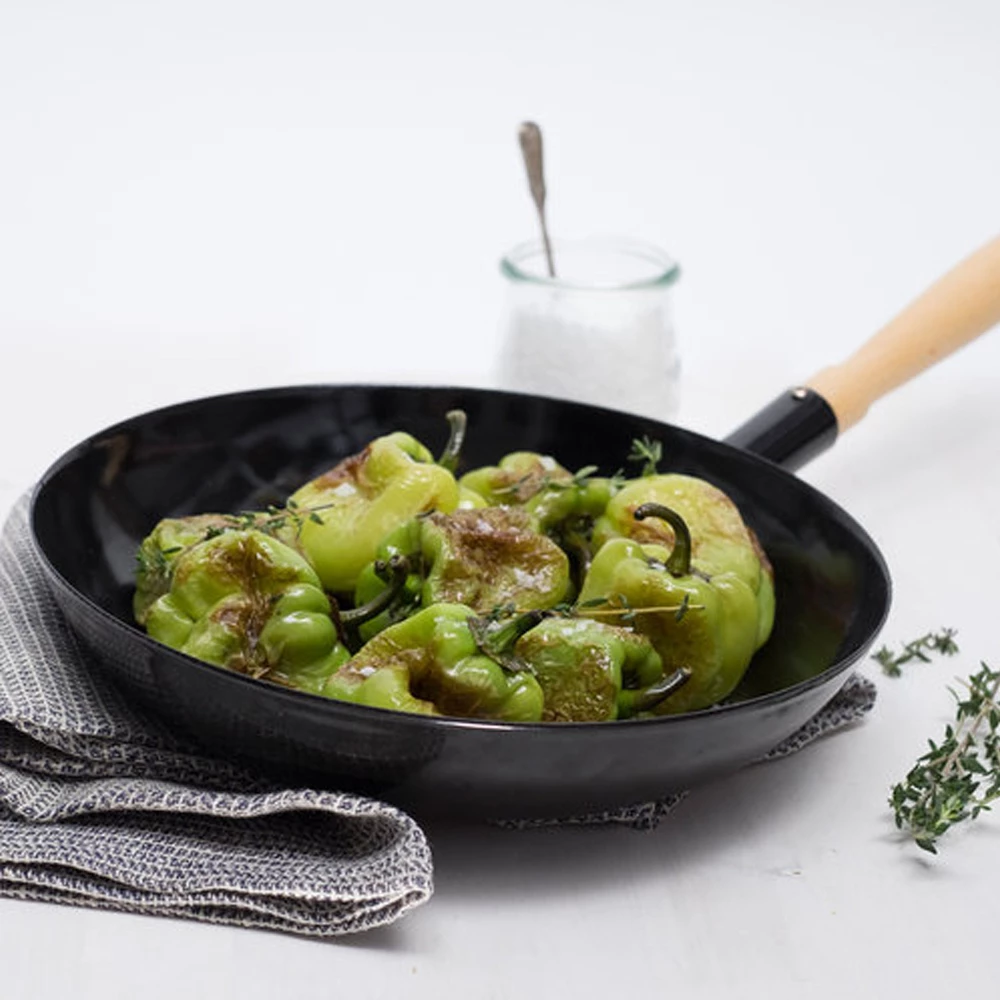 Riess Emaille Riess CLASSIC - Schwarzemaille - Holzknechtpfanne 2 Riess Emaille Riess CLASSIC - Schwarzemaille - Holzknechtpfanne – Bild 2