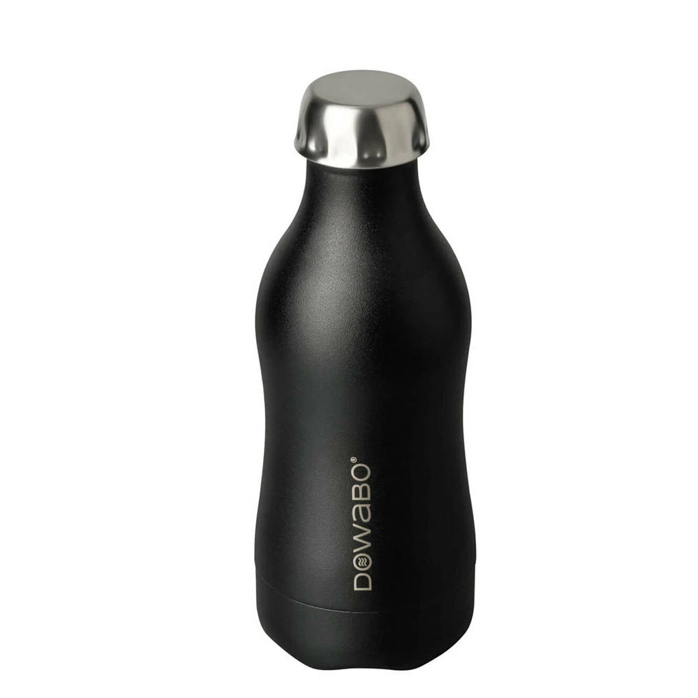 Dowabo - Doppelwandige Isolierflasche - Black Sun 350 Ml 2 Dowabo - Doppelwandige Isolierflasche - Black Sun 350 Ml – Bild 2