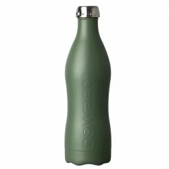 Alternative view of Dowabo - Edelstahl Trinkflasche - Earth Collection Olive