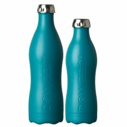 Dowabo - Edelstahl Trinkflasche - Earth Collection Petrol