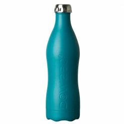 Alternative view of Dowabo - Edelstahl Trinkflasche - Earth Collection Petrol